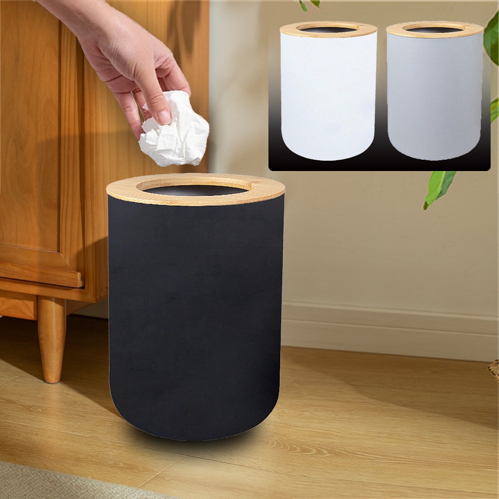 Commercial Kitchen Bin - Bidone della spazzatura in plastica nera