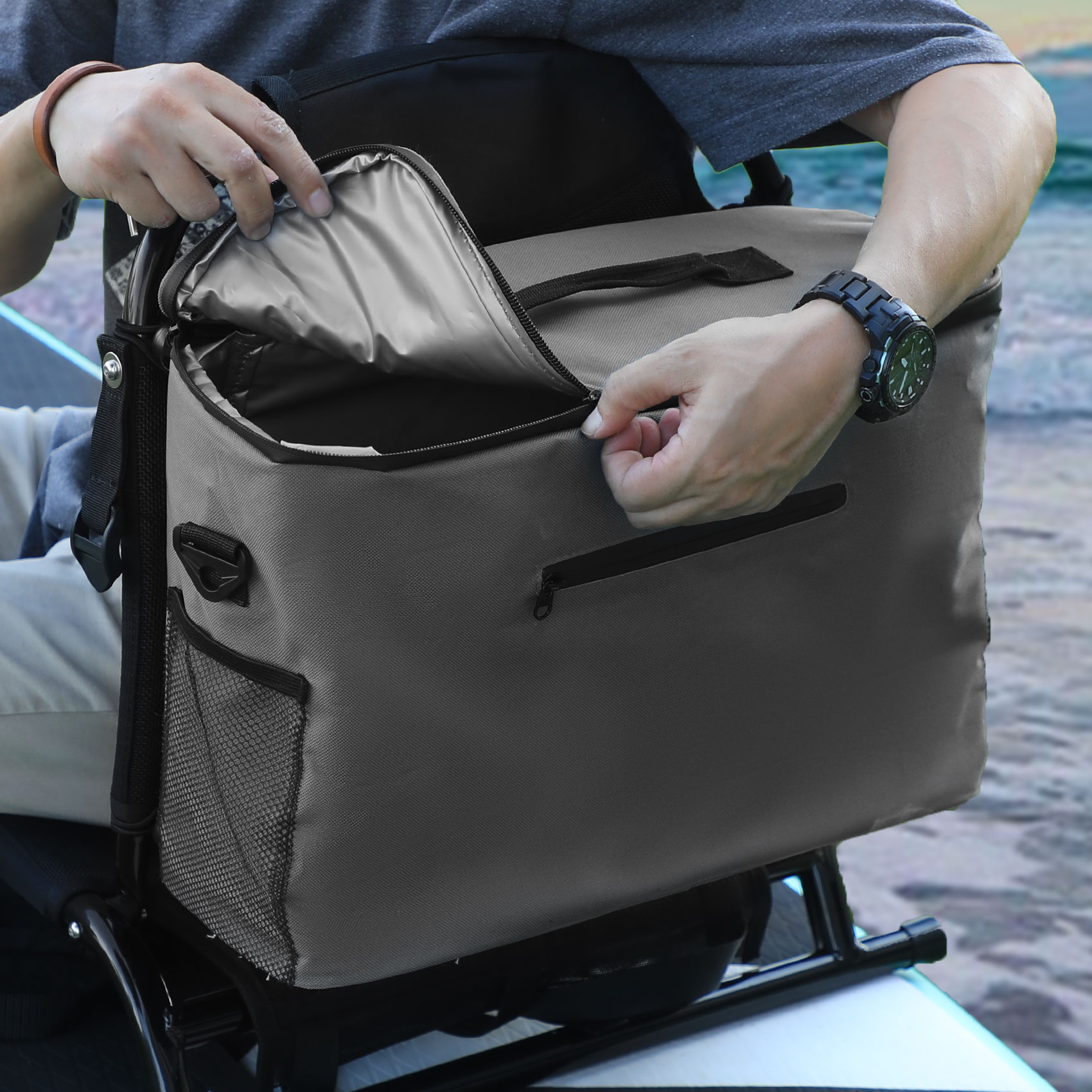 Commercial Chest Freezer - Borsa termica per kayak, borsa termica