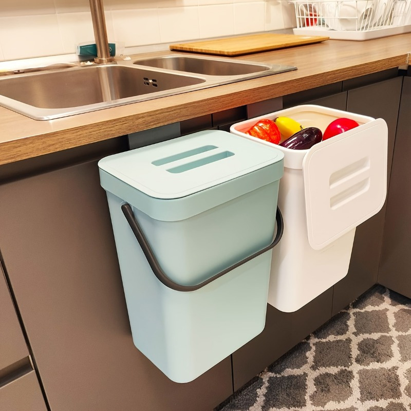 Commercial Kitchen Bin - Cestino per Rifiuti Salvaspazio con Chiusura